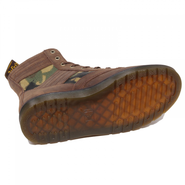 F2306 (NO BOX) anfibio uomo brown/green DR. MARTENS vintage effect boot shoe man