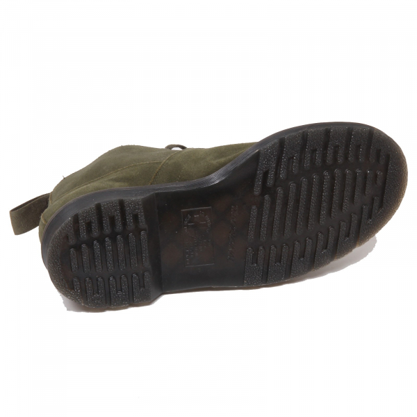 F2326 (NO BOX) scarpa donna green DR. MARTENS scarpe suede shoe woman