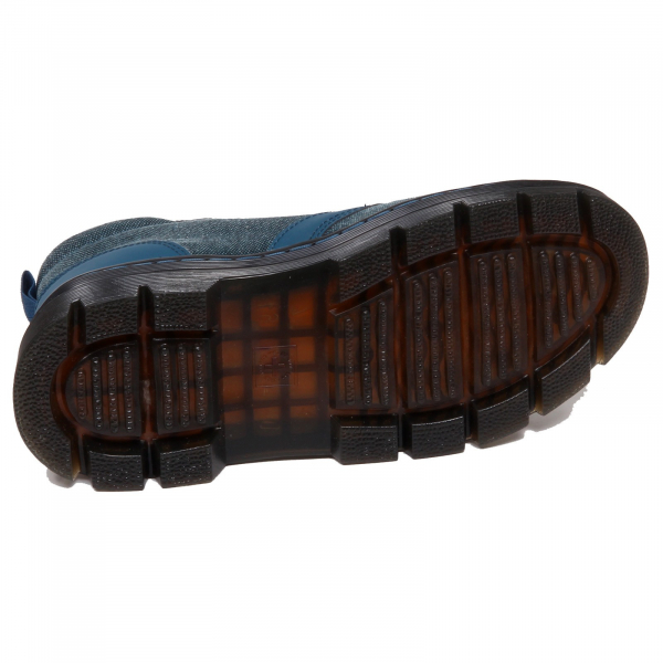 F2330 (NO BOX) scarpa donna tissue DR. MARTENS scarpe blue boot shoe woman
