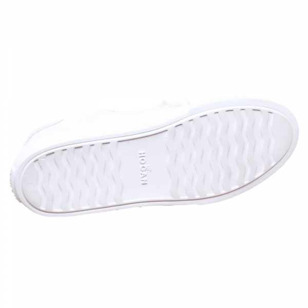 sneaker donna white HOGAN H365 scarpe H ricamo fiori shoe woman