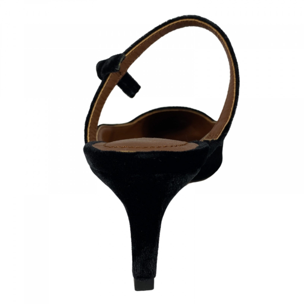 F24 sabot donna L'AUTRE CHOSE black velvet shoes women