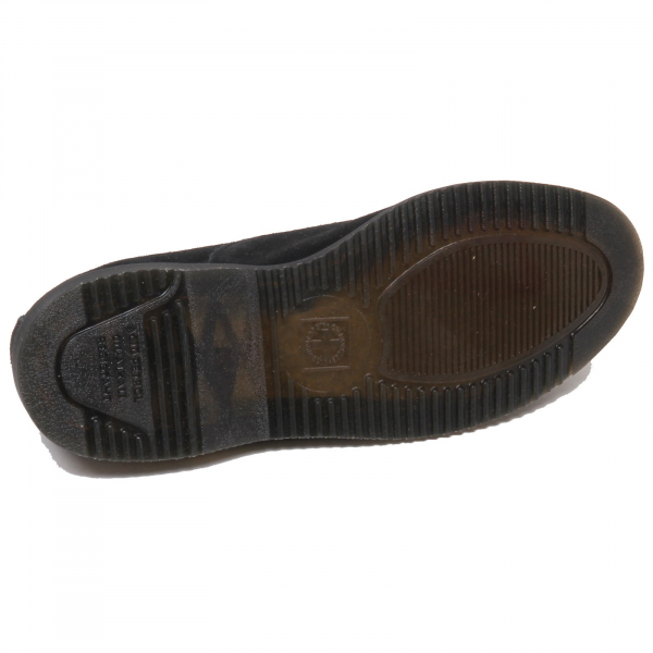 F2768 (NO BOX) scarpa donna black DR. MARTENS suede vintage effect shoe woman