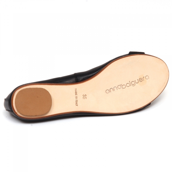 F3732 ballerina donna black ANNA BAIGUERA ANNETTEFLEX scarpe shoe woman