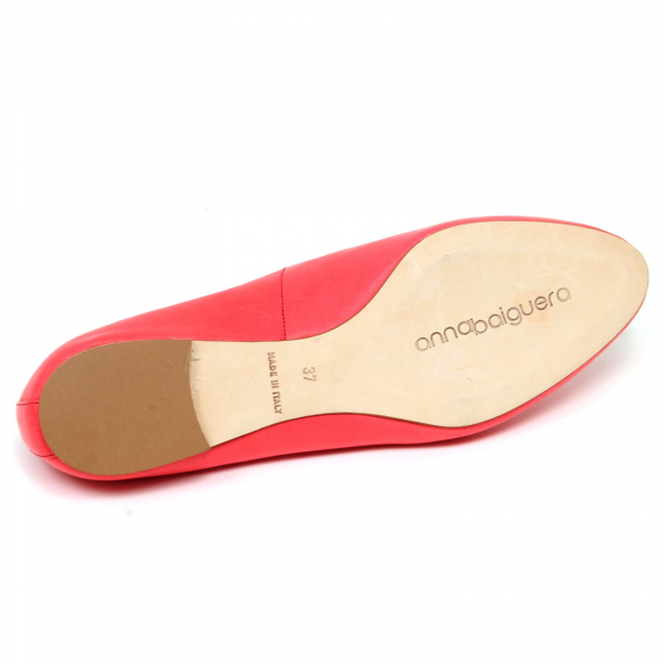 F4164 ballerina donna pink geranium ANNA BAIGUERA vintage effect shoe woman