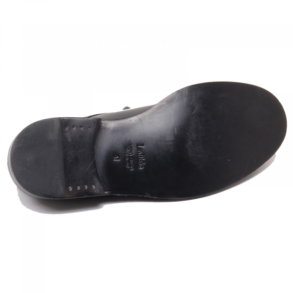 F4658 scarpa uomo dark grey ALTIERI MILANO vintage effect shoe man