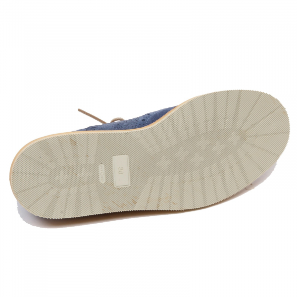 F4852 scarpa uomo light blue CORVARI scarpe suede/nabuk shoe man