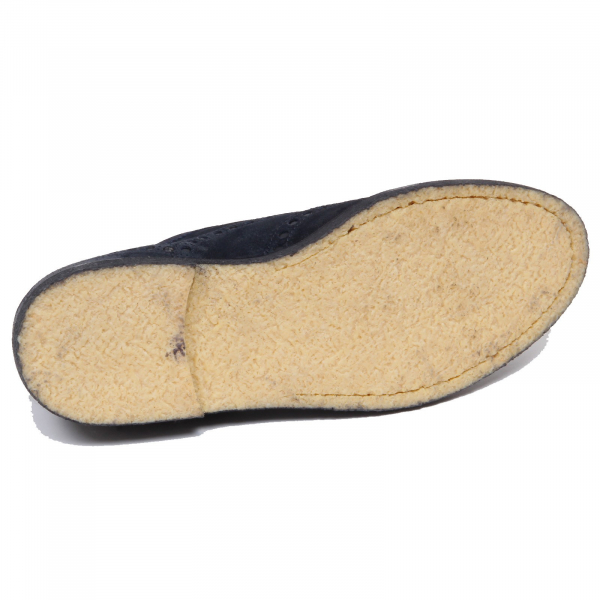 F5122 scarpa uomo blu CORVARI scarpe vintage effect suede shoe man