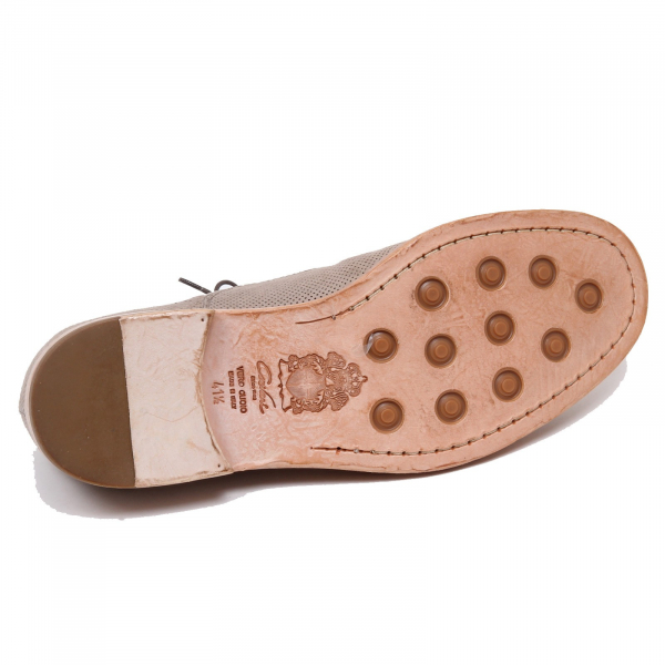 F5192 scarpa uomo beige CORVARI vintage effect shoe man