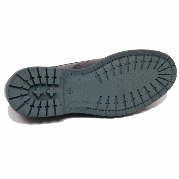 F5228 scarpa uomo dark grey ALTIERI MILANO delave' effect scarpe shoe man