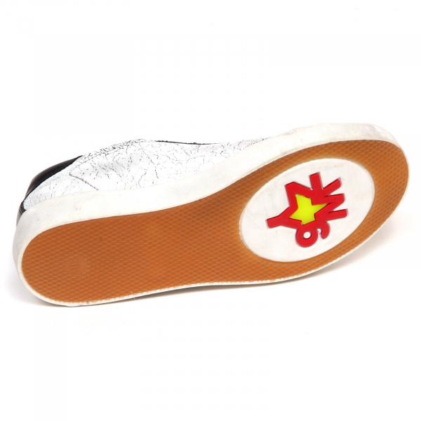  F5322 sneaker bimba girl W6YZ WIZZ SUN scarpe vintage/crack effect shoe