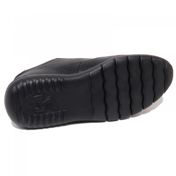 F5602 sneaker donna black HOGAN H371 INTERACTIVE CUBE cracked effect shoe woman