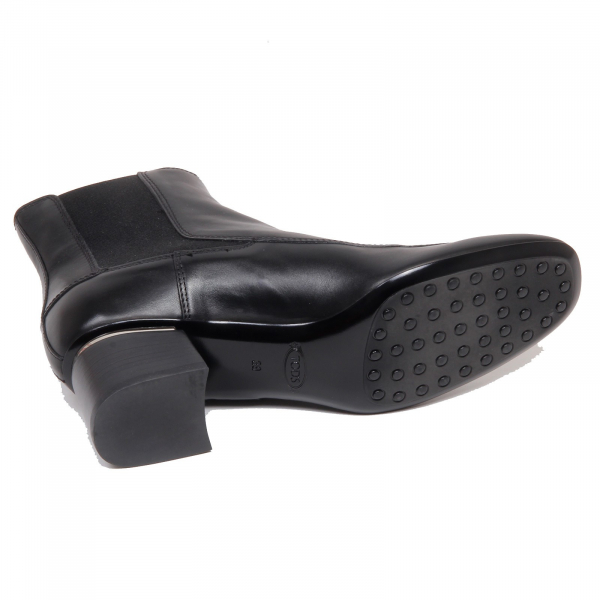 F5938 tronchetto donna black TOD’S scarpe boot shoe woman