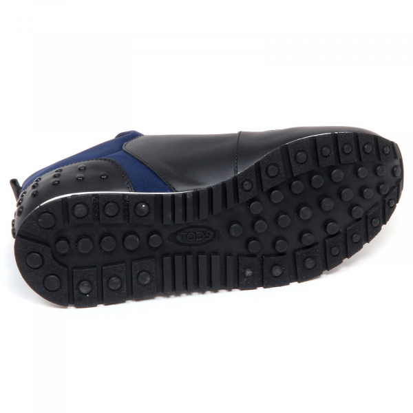 F6570 sneaker donna black/blue TOD’S scarpe slip on shoe woman