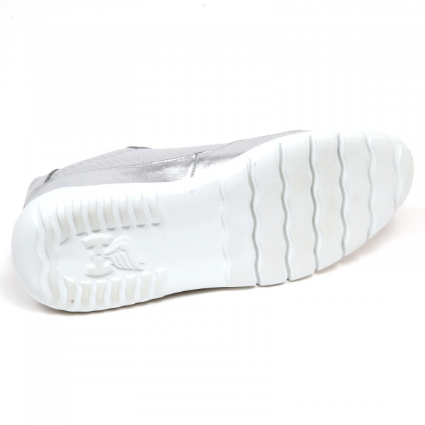 F6950 sneaker donna silver HOGAN H371 GALAXI LOVE shoe woman