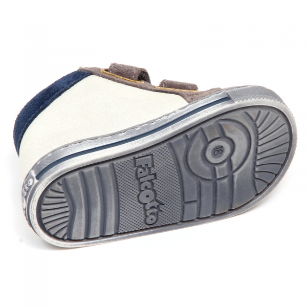 F7310 sneaker bimbo boy baby FALCOTTO NATURINO grey/blu/white vintage shoe