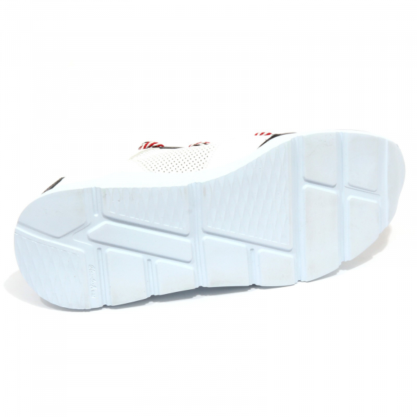 F9930 sneaker uomo black/off white LEATHER CROWN shoe man
