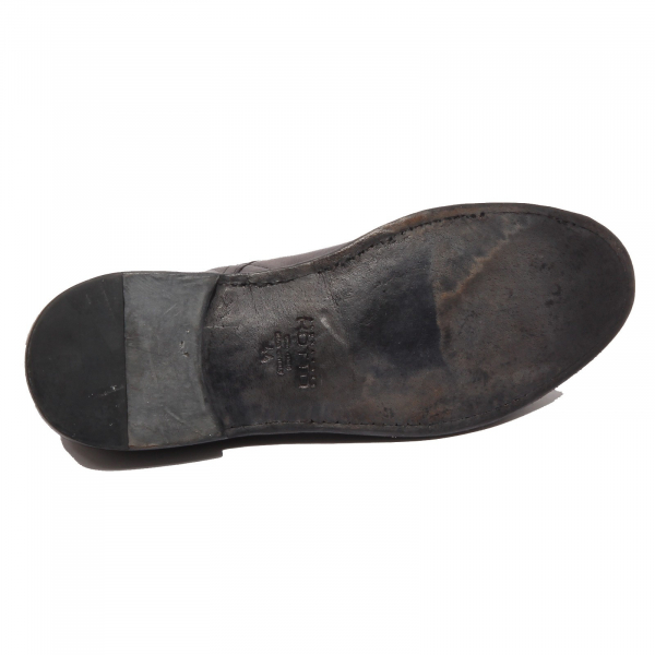 G0014 scarpa uomo dark grey ALEXANDER HOTTO vintage effect garment dyed shoe man