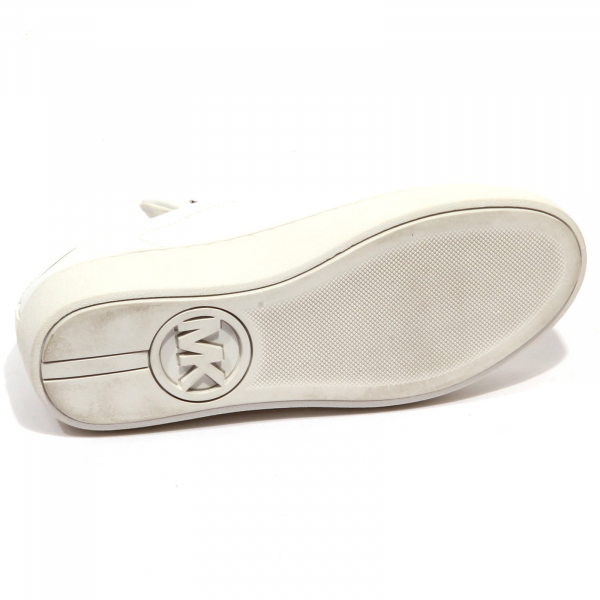 G0086 sneaker donna white MICHAEL KORS MINDY LACE UP shoe woman