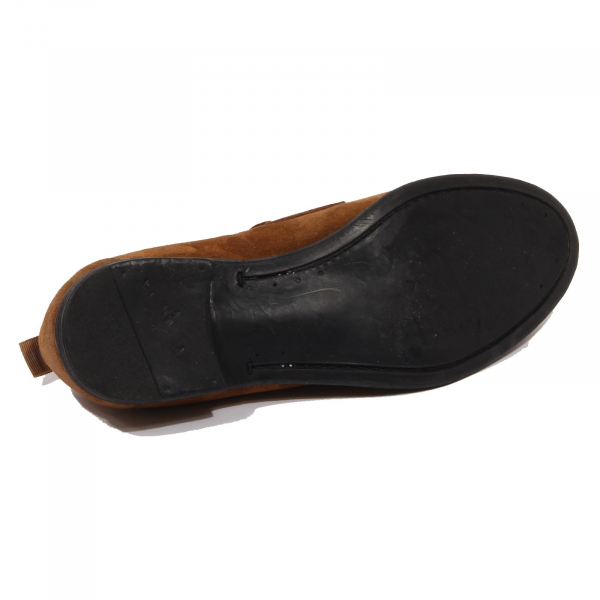 G0946 mocassino uomo ALEXANDER HOTTO light brown suede loafer men