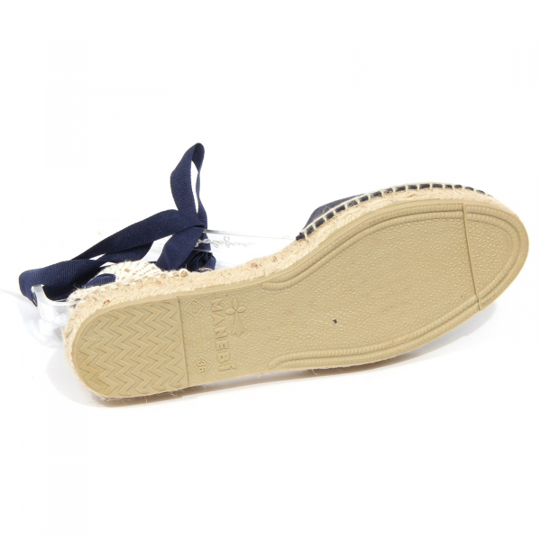G1630 sandalo donna MANEBI VALENCIAN suede dark blue sandal woman