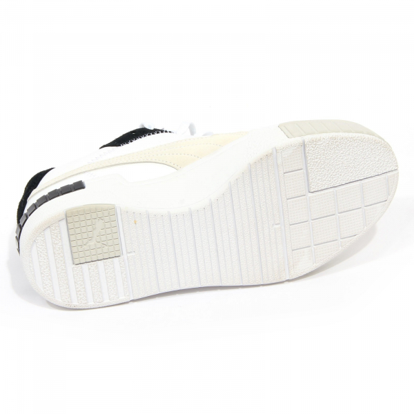 G1682 sneaker donna PUMA CALI SPORT MIX white/black shoes woman