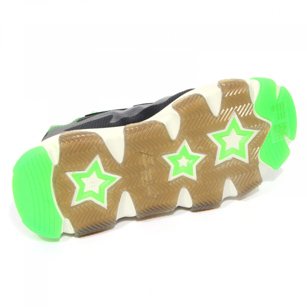 G1940 sneaker uomo ASH EROS ripstop nylon silver shoes men