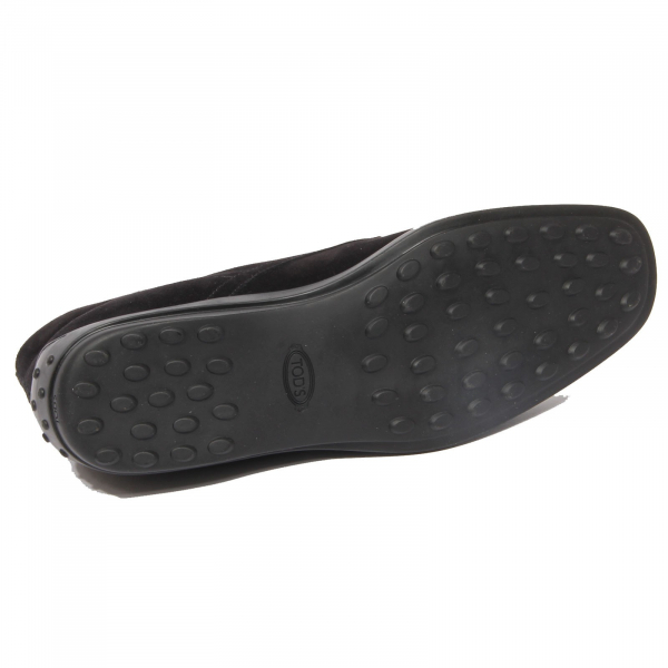 G2032 polacchino uomo TOD'S polacco quinn suede black shoe man