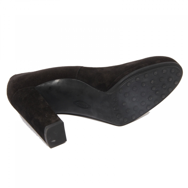 G2152 decollete donna TOD'S suede black shoe woman