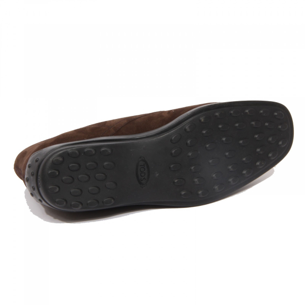 G2216 polacchino uomo TOD'S polacco quinn brown suede shoe man