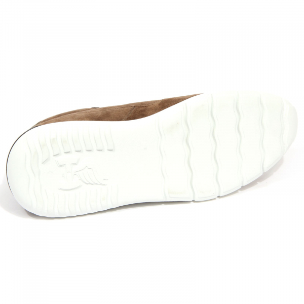 G2384 sneaker uomo HOGAN INTERACTIVE3 brown suede shoe man