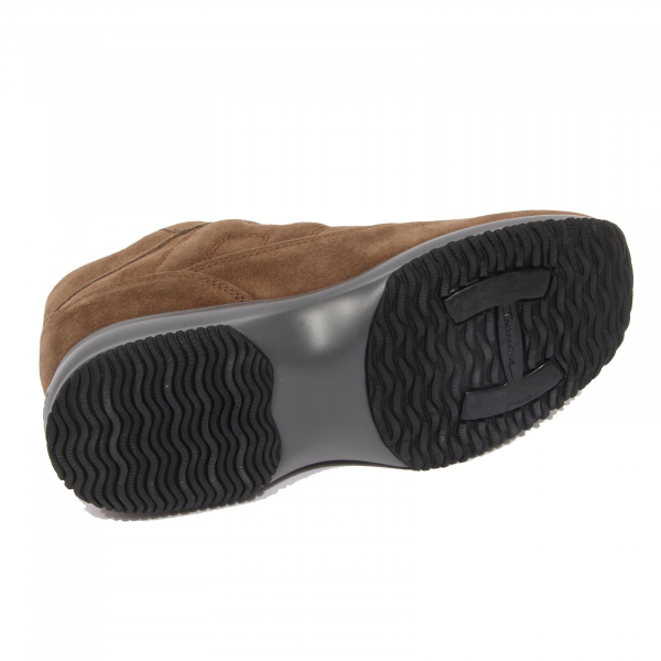 G2694 sneaker uomo HOGAN INTERACTIVE brown suede shoe man