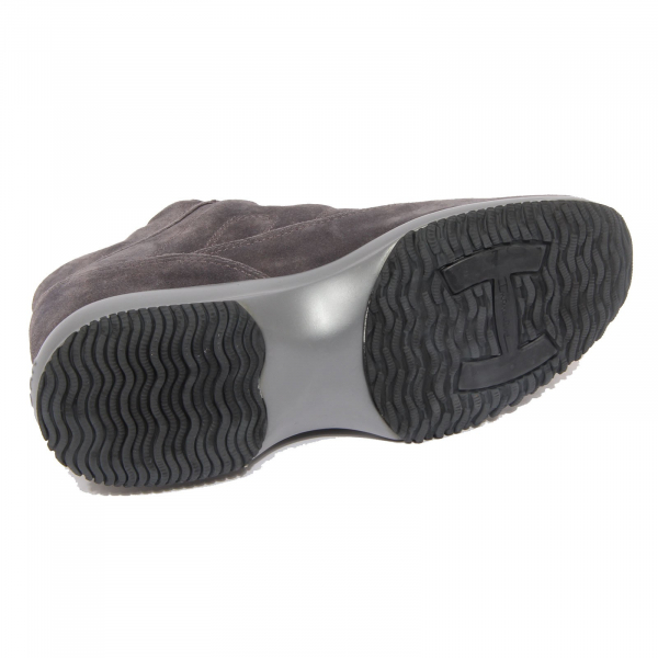 G2742 sneaker donna HOGAN INTERACTIVE dark grey suede shoe woman