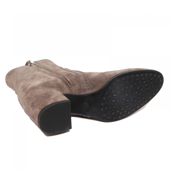 G2980 tronchetto donna TOD'S grey suede ankle boot woman
