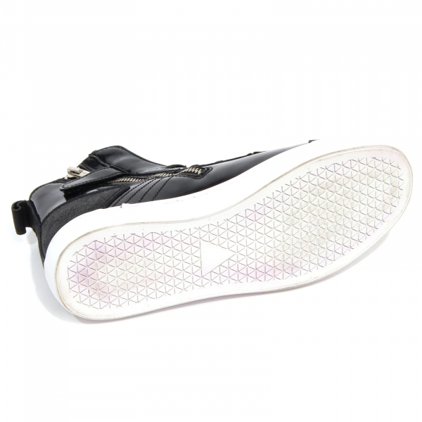 G3320 sneaker bimba girl COLMAR black patent eco leather shoes kids