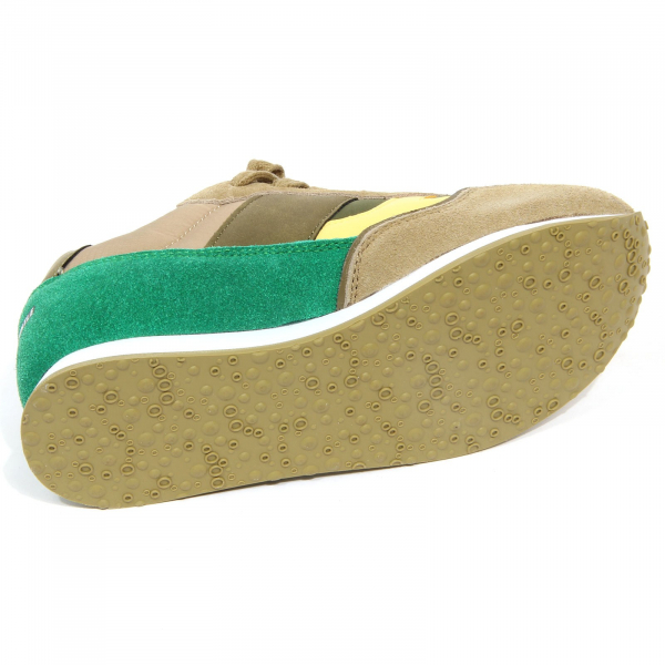 G3368 sneaker bimbo boy JECKERSON army green/beige suede/tissue shoes kids