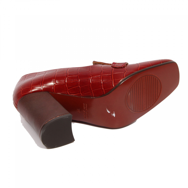 G3548 decollete donna CHIE MIHARA red leather shoes women