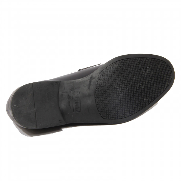 G3670 mocassino uomo FRATELLI ROSSETTI ONE black leather loafer men