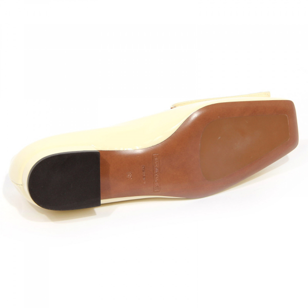 G3752 decollete donna L'AUTRE CHOSE off white patent leather shoes women