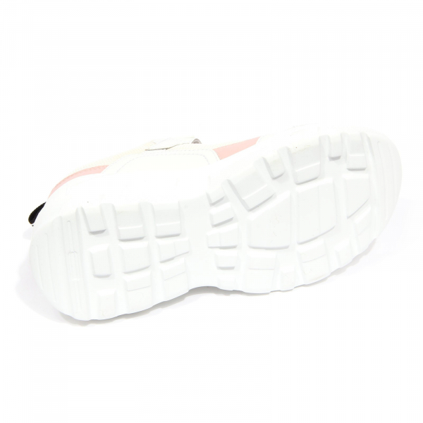 G3986 sneaker bimba girl MOA MASTER OF ARTS white/pink shoe kids