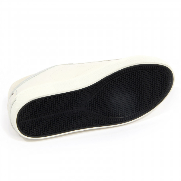 G4264 sneaker bimba girl CRIME white/off white/silver leather shoe kid