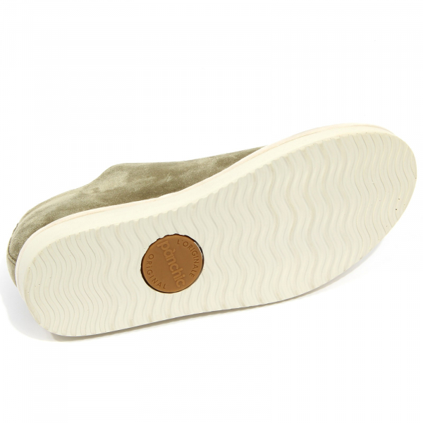 G4866 sneaker donna PÀNCHIC green suede shoes woman