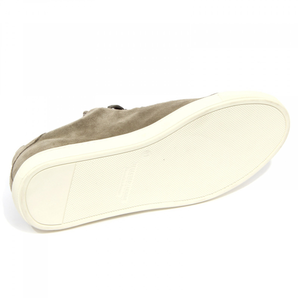 G4968 sneaker uomo SELECTED HOMME green suede shoe men