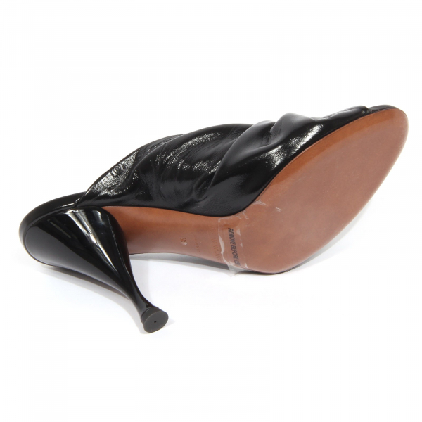 G5262 sandalo donna L'AUTRE CHOSE black leather sandals woman