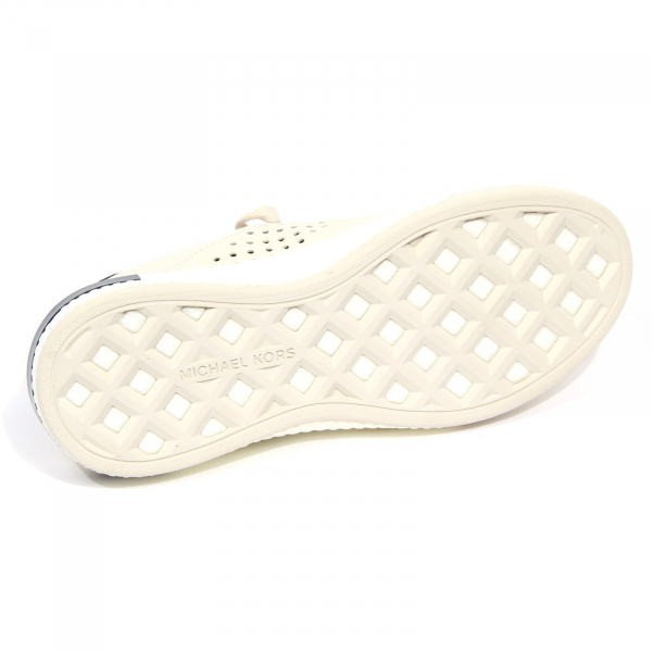 G5430 sneaker donna MICHAEL KORS CODIE LACE UP cream shoe woman