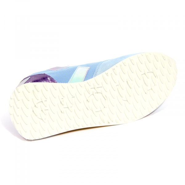 G5442 sneaker donna GHOUD RUSH light blue suede/fabric shoe women