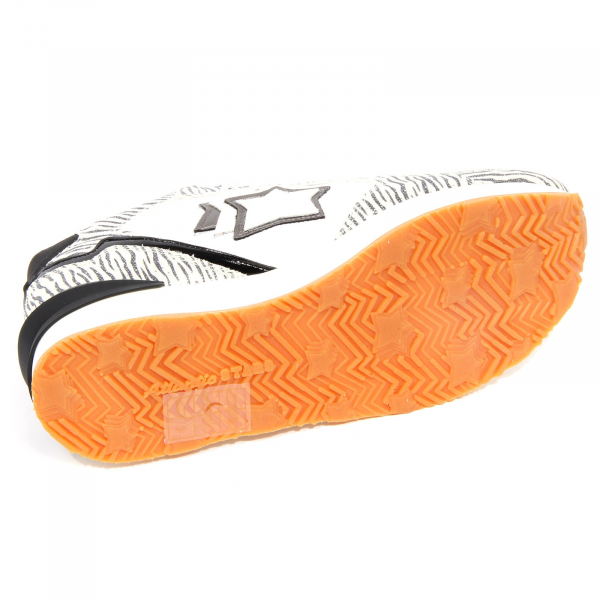 G5528 sneaker donna ATLANTIC STARS ANDROMEDA off white/black shoe women