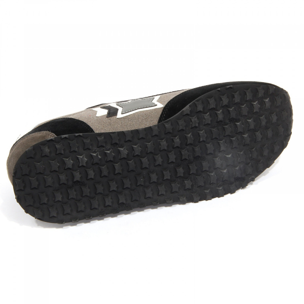 G5540 sneaker uomo ATLANTIC STARS CRATER grey/black suede/fabric shoe men