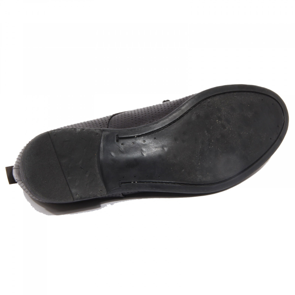 G5636 scarpa stringata uomo ALEXANDER HOTTO perforated leather vintage shoe man