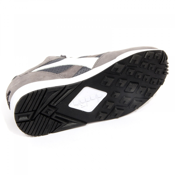 G5758 sneaker uomo DIADORA HERITAGE grey suede/fabric/leather shoes man