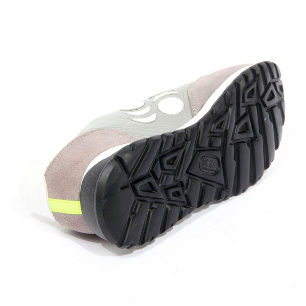 H0067 sneaker uomo PANTOFOLA D'ORO grey suede/fabric shoes men